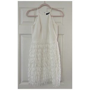 Anthropologie/BHLDN Promenade Fringe Halter Dress